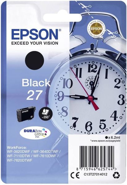 Epson Tintenpatrone 27 black