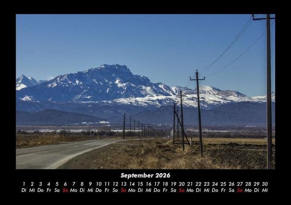 Produktbild: Bergige Welten 2026 Fotokalender DIN A3