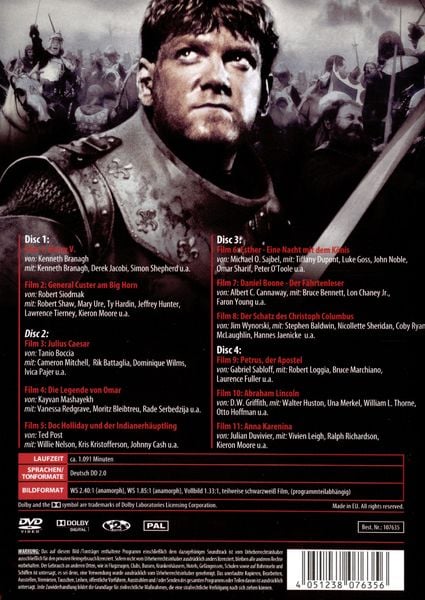 Produktbild: Meilensteine der Geschichte [4 DVDs]