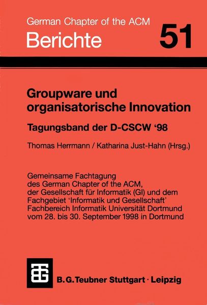 Produktbild: Groupware und organisatorische Innovation