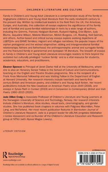 Produktbild: Family in Children's and Young Adult Literature