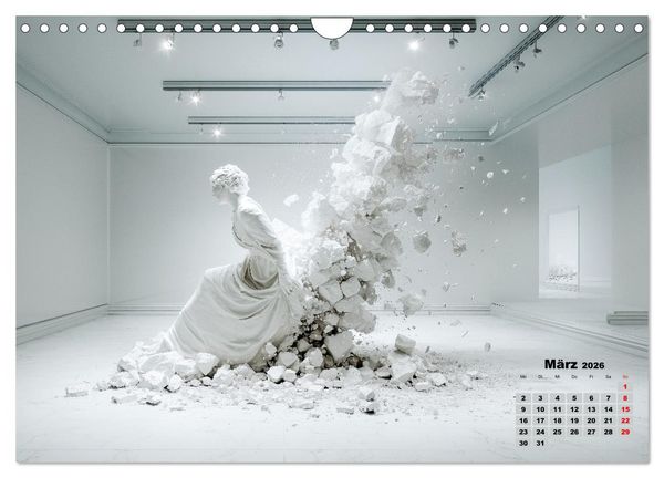 Produktbild: Wir schenken uns nichts zu Weihnachten - Kunst Geschenkkalender (Wandkalender 2026 DIN A4 quer), CALVENDO Monatskalender
