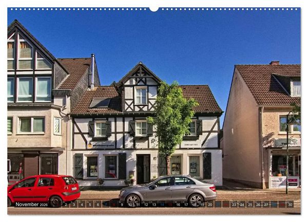 Produktbild: Stadtansichten Overath - Die charmante Stadt an Agger und S&uuml;lz (hochwertiger Premium Wandkalender 2026 DIN A2 quer), Kunstdruck in Hochglanz