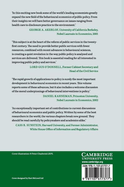 Produktbild: Behavioural Public Policy