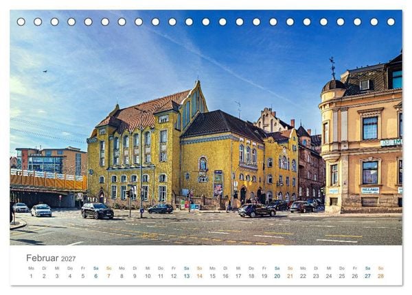 Produktbild: F&uuml;rth - die Denkmalstadt (Tischkalender 2027 DIN A5 quer), CALVENDO Monatskalender