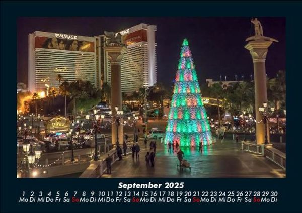 Produktbild: Las Vegas 2025 Fotokalender DIN A5