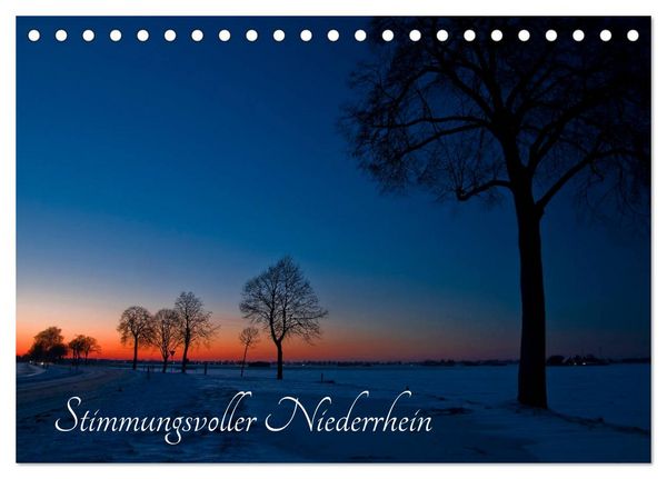 Produktbild: Stimmungsvoller Niederrhein (Tischkalender 2026 DIN A5 quer), CALVENDO Monatskalender
