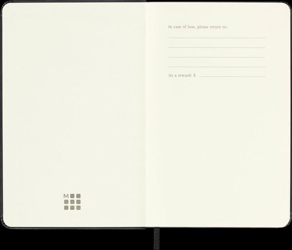Produktbild: Moleskine 12 Month 25 Weekly Horizont. Pocket Geb Black