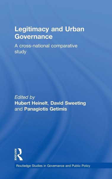 Produktbild: Legitimacy and Urban Governance
