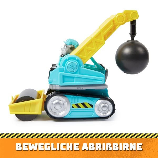 Produktbild: Rubble & Crew - Abrissbirnen-Baufahrzeug mit Motor-Figur (Basis Fahrzeug)