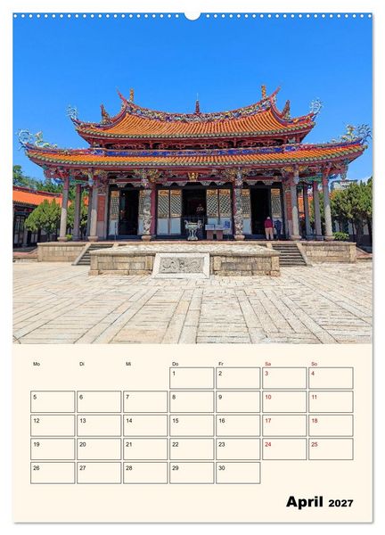 Produktbild: Taipeh &ndash; Stadt der Kontraste (hochwertiger Premium Wandkalender 2027 DIN A2 hoch), Kunstdruck in Hochglanz