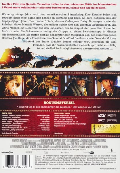 Produktbild: The Hateful 8