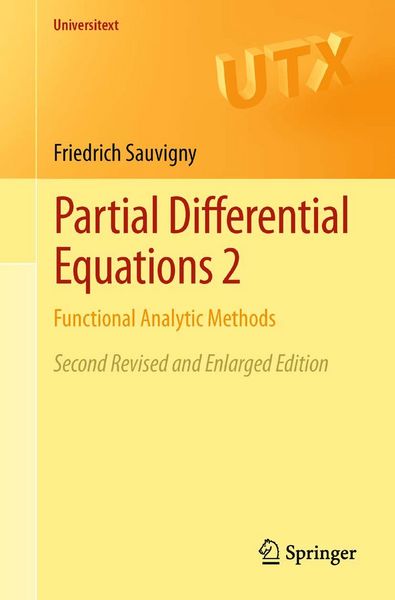 Produktbild: Partial Differential Equations 2