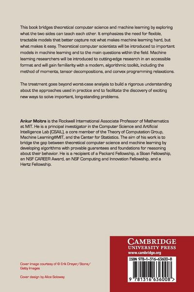 Produktbild: Algorithmic Aspects of Machine Learning