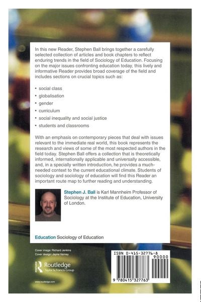 Produktbild: The RoutledgeFalmer Reader in Sociology of Education