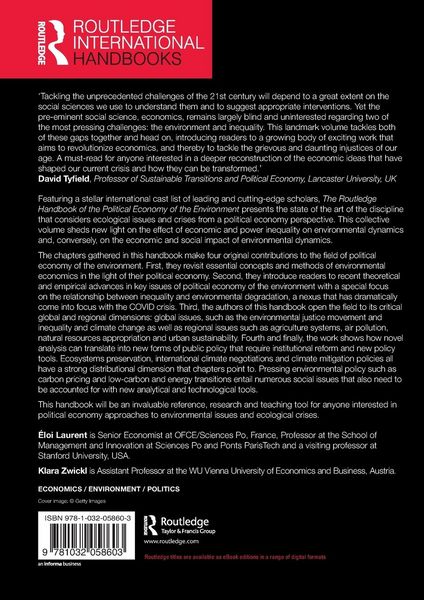Produktbild: The Routledge Handbook of the Political Economy of the Environment