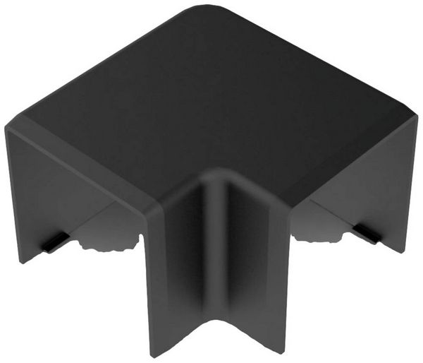 Produktbild: KOPOS 8643_FB Kabelkanal Flachwinkel (B x H) 40mm x 40mm 1 St. Schwarz