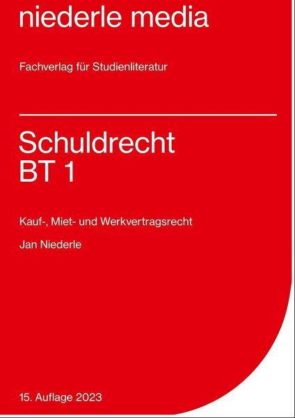 Schuldrecht BT 1 - 2023