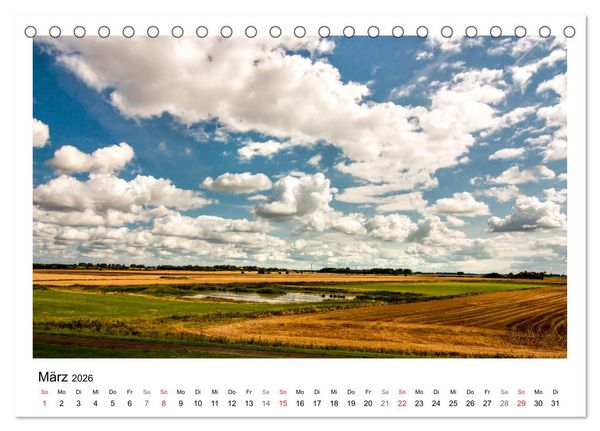 Produktbild: Ostfriesland - Tour (Tischkalender 2026 DIN A5 quer), CALVENDO Monatskalender
