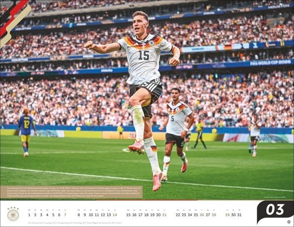 Produktbild: DFB M&auml;nner Posterkalender 2027