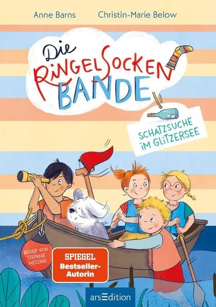 Produktbild: Die Ringelsocken-Bande &ndash; Schatzsuche im Glitzersee (Ringelsocken-Bande 3)
