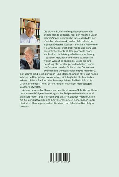 Produktbild: Unternehmensnachfolge im Buchhandel