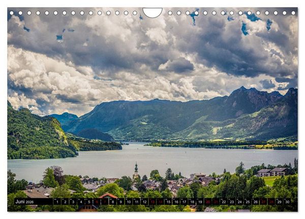 Produktbild: Seen - Berge - Salzkammergut (Wandkalender 2026 DIN A4 quer), CALVENDO Monatskalender