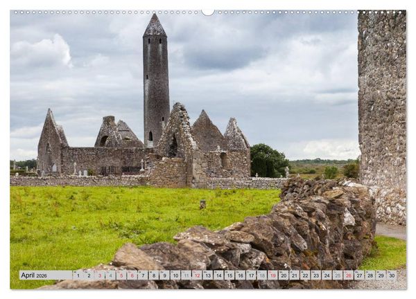 Produktbild: IRLAND - Geheimnisvolle Abteien (hochwertiger Premium Wandkalender 2026 DIN A2 quer), Kunstdruck in Hochglanz