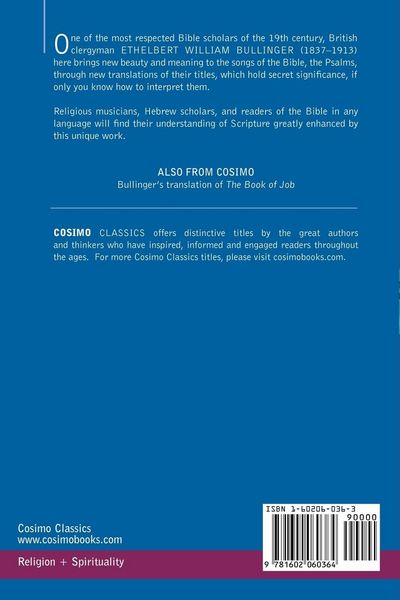 Produktbild: The Chief Musician Or, Studies in the Psalms, and Their Titles