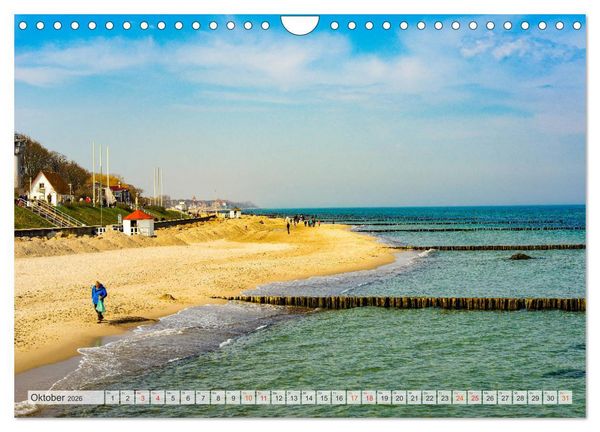 Produktbild: K&uuml;hlungsborn Impressionen (Wandkalender 2026 DIN A4 quer), CALVENDO Monatskalender