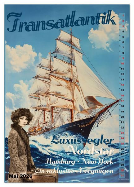 Produktbild: An der Litfa&szlig;s&auml;ule (Wandkalender 2026 DIN A4 hoch), CALVENDO Monatskalender