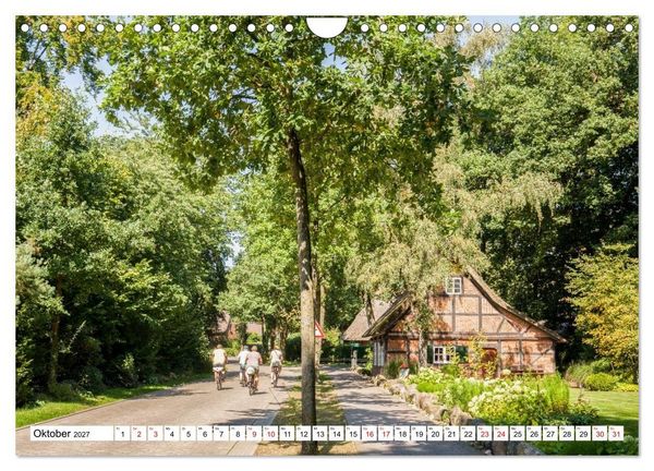 Produktbild: Radland Deutschland - Oldenburger Land (Wandkalender 2027 DIN A4 quer), CALVENDO Monatskalender