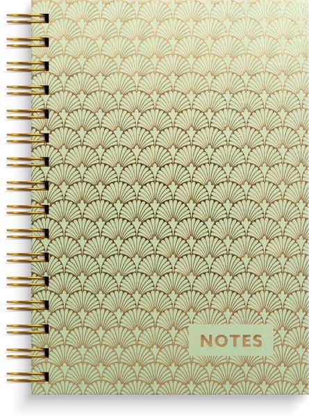 Produktbild: Burde Notizbuch A5 ArtDeco