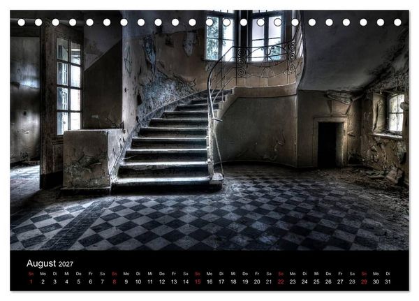Produktbild: Verlassene Orte - Berlin - Brandenburg (Tischkalender 2027 DIN A5 quer), CALVENDO Monatskalender
