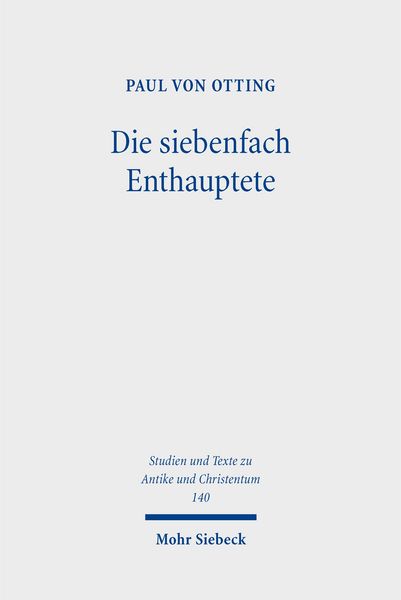 Produktbild: Die siebenfach Enthauptete