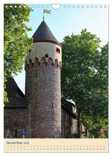 Produktbild: ETTLINGEN (Wandkalender 2026 DIN A4 hoch), CALVENDO Monatskalender