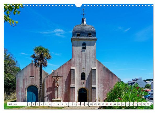 Produktbild: Belle-&icirc;le-en-Mer - un paradis breton (Calendrier mural 2026 DIN A3 vertical), CALVENDO calendrier mensuel