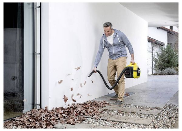 Produktbild: K&auml;rcher Home & Garden WD 1 Compact Battery 1.198-301.0 Nass-/Trockensauger 230 W 7 l inkl. 1 Akku