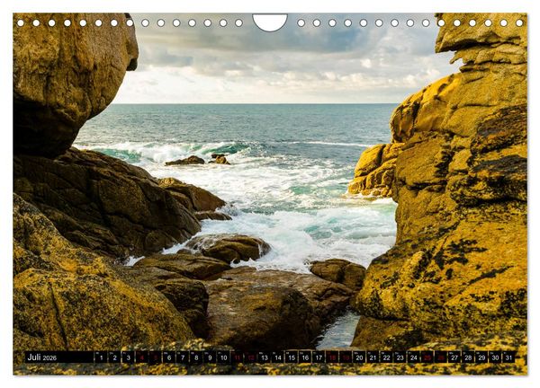 Produktbild: Bretagne - traumhaft sch&ouml;n! (Wandkalender 2026 DIN A4 quer), CALVENDO Monatskalender