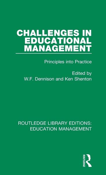 Produktbild: Challenges in Educational Management