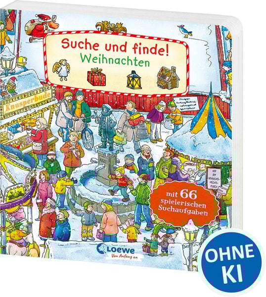 Suche und finde! - Weihnachten, Gebundene Ausgabe von , Loewe, 9783743210004
