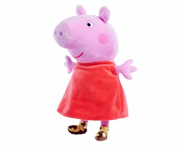 Produktbild: Peppa Pig Pl&uuml;sch Peppa mit Sound, 22cm