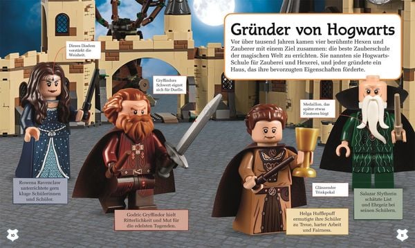 Produktbild: LEGO&reg; Harry Potter&trade; Magische Hogwarts-H&auml;user