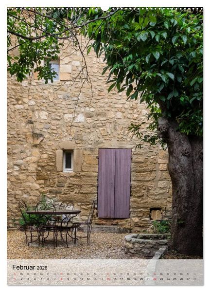 Produktbild: T&uuml;ren, Tore, Fenster der Provence (Wandkalender 2026 DIN A2 hoch), CALVENDO Monatskalender
