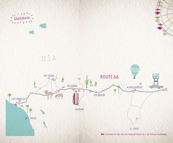 Produktbild: Gl&uuml;cksorte an der Route 66. Von Chicago bis Santa Monica