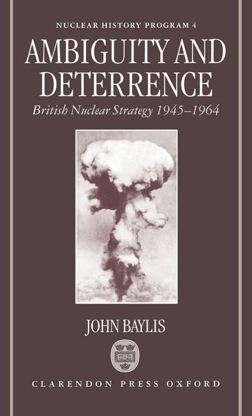 Produktbild: Ambiguity and Deterrence