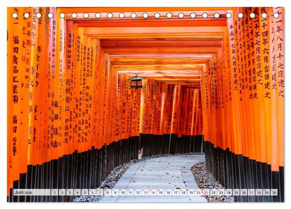 Produktbild: Japan - Traditionen und Modernit&auml;t (Tischkalender 2026 DIN A5 quer), CALVENDO Monatskalender