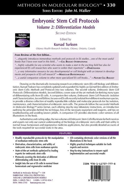 Produktbild: Embryonic Stem Cell Protocols
