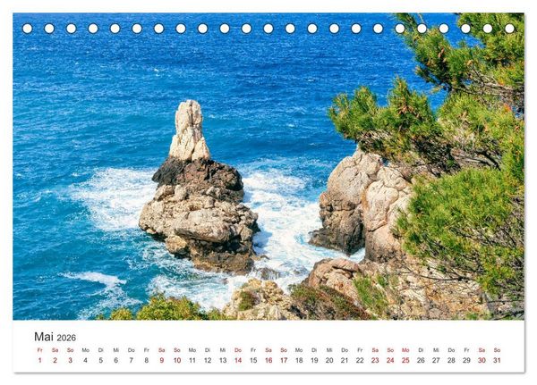 Produktbild: Mallorca Traumhafte Insel (Tischkalender 2026 DIN A5 quer), CALVENDO Monatskalender