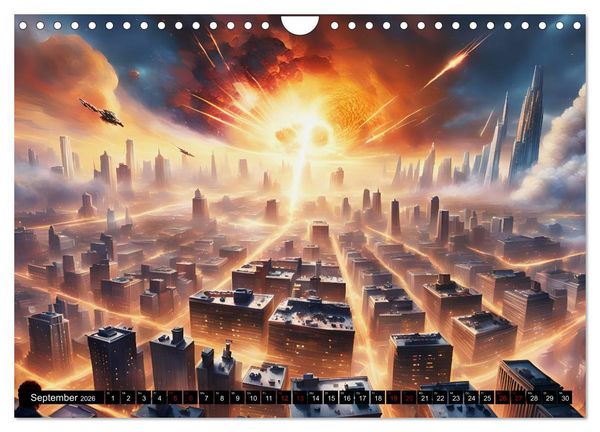 Produktbild: Erde - Blauer &Uuml;berlebensk&uuml;nstler (Wandkalender 2026 DIN A4 quer), CALVENDO Monatskalender
